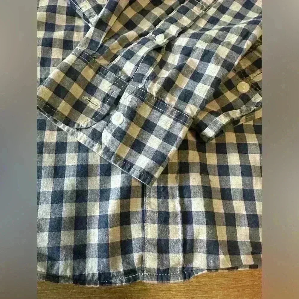 J. Crew blue cream